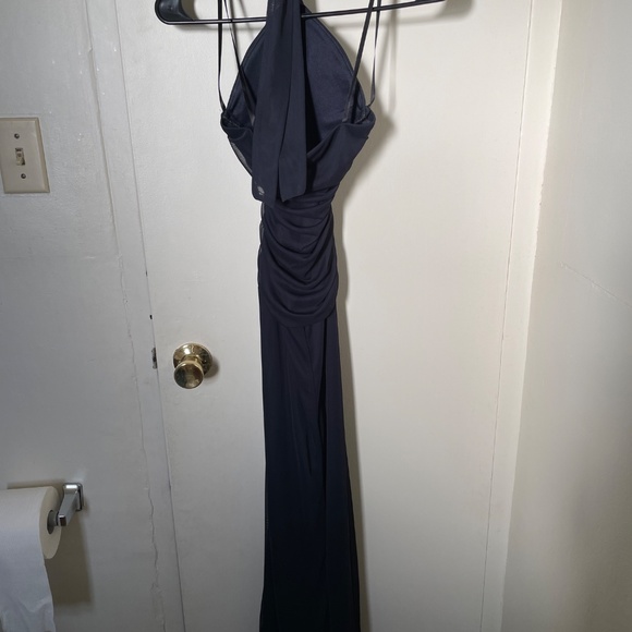 Navy prom dress - Picture 3 of 3